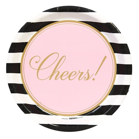 Cheers To You! 9" Dinner Plates (8 Count)