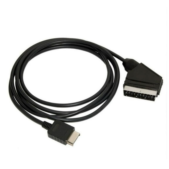 Cheers US 1 8m RGB Scart TV AV Lead Replacement Connection Cable for 3 Used for an Interface of Audio and Video Having the Functions of Input and Output