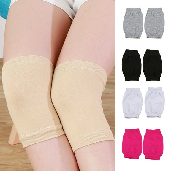 Cheers.US 1 Pair Anti-slip Knee Sleeves for Knee Support, Circulation Improvement & Pain Relief,Sport Compression for Running, Pain Management, Arthritis Pain Women & Men