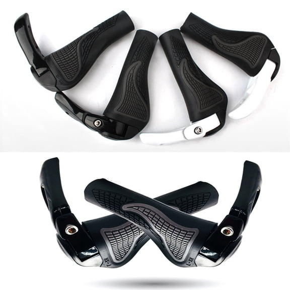 Cheers.US 1 Pair Croissant Rubber Grip for Road Bike Handlebars fits All Drop for Road Gravel and Bicycles Ergonomic Comfort Cycling Accessory