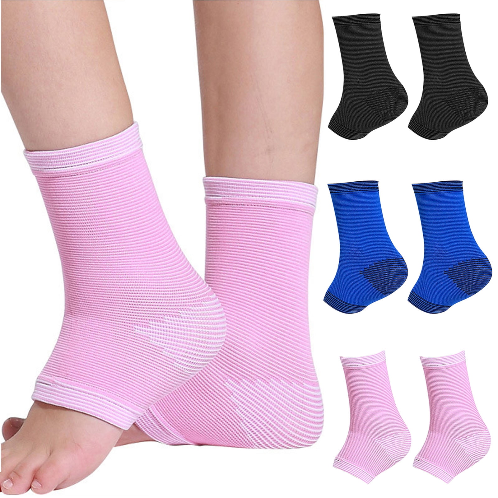 Cheers.US 1 Pair Kids Compression Sleeves Foot Arch Support,Kids Children Ankle Brace,Plantar