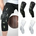 thumbnail image 1 of Cheers.US 1 Pair Knee Calf Pads Compression Leg Sleeve Thigh Sports Protective Gear Shin Brace Support for Football Basketball Volleyball Soccer Baseball Tennis Youth Kids Adult, 1 of 7