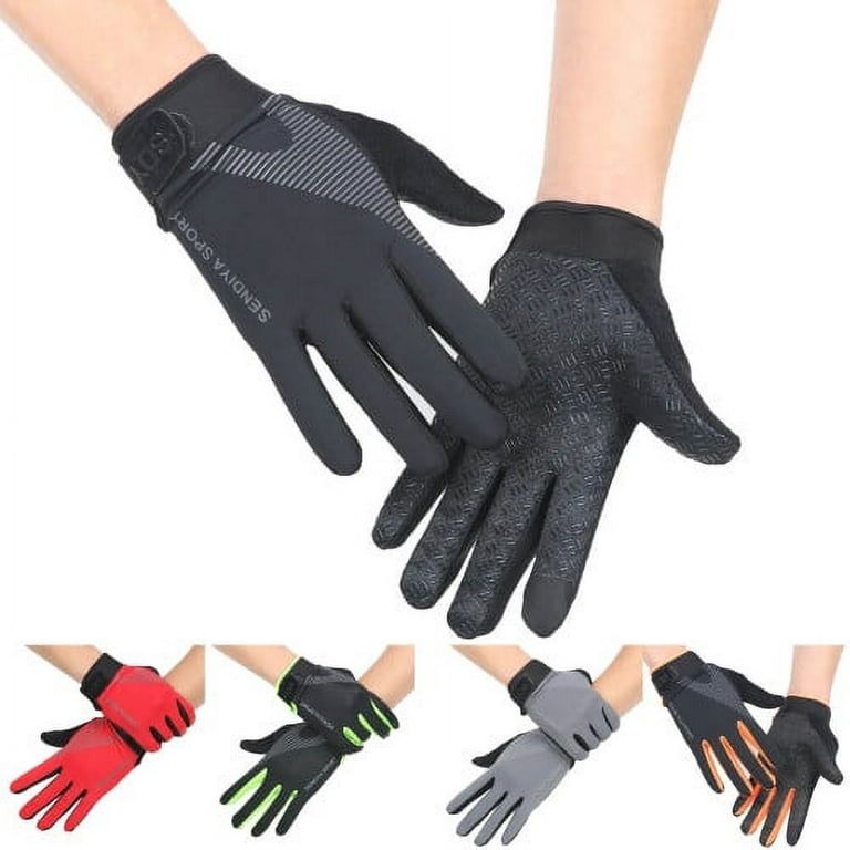 Cheers.US 1 Pair Women Sun Protective Gloves Sunscreen Gloves UV Protection  Gloves Outdoor Driving Gloves 
