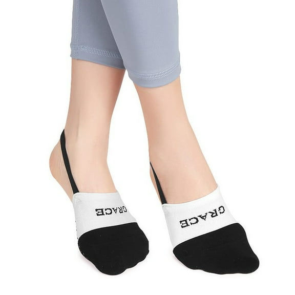 Cheers US 1 Pair Women Toe Topper Socks Toe Liner Half Seamless Socks No Show Low Cut Socks Half Toe Liner Socks for Women Girls
