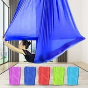 Cheers.US 1 Set Aerial Silk for Aerial Yoga Hammock, Antigravity Yoga, Inversion Pilates, Sensory Swing Nylon Yoga Hammock High-strength Portable Stretchy Soft for Home