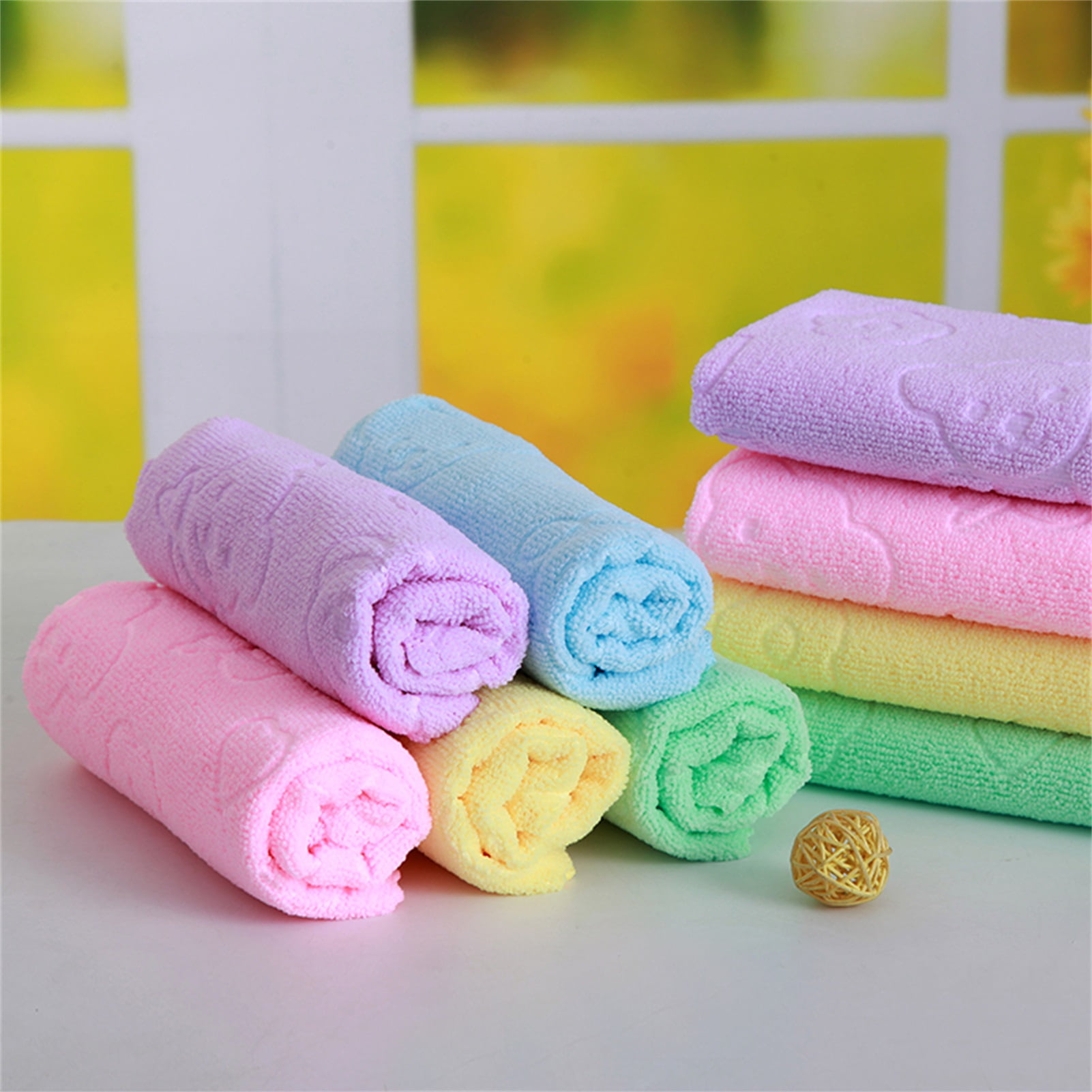 Cheers.US 10 Pcs Microfiber Hand Towels for Bathroom - Soft and Light ...