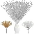 thumbnail image 1 of Cheers.US 10 Stems Faux Pearls String Wedding Bouquet Floral Beaded Sticks for DIY Bride Bouquet, Wedding Party Garland Decor, Table Centerpiece, 1 of 7