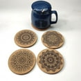 thumbnail image 1 of Cheers US 12Pcs/Set Cork Coasters,Extra Thick Cork Coasters with Holder, Farmhouse Coasters for Coffee Table, Wooden Table, Heat-Resistant Coasters, 1 of 7