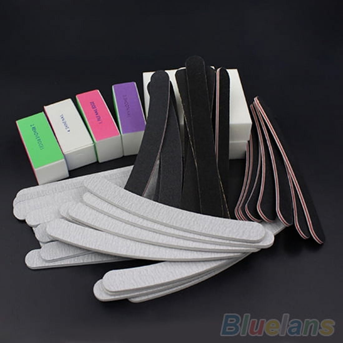 Cheers.US 13 Pcs/Set Nail Files and Buffer, Professional Manicure Tools ...