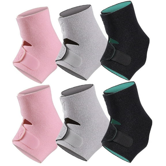 Cheers.US 1Pair Ankle Brace Supports Breathable Ankle Stabilizer Adjustable Ankle Protector Wraps Sports Dance Foot Support Arch Supports for Sports Protection Ankle Sprain Joint Pain