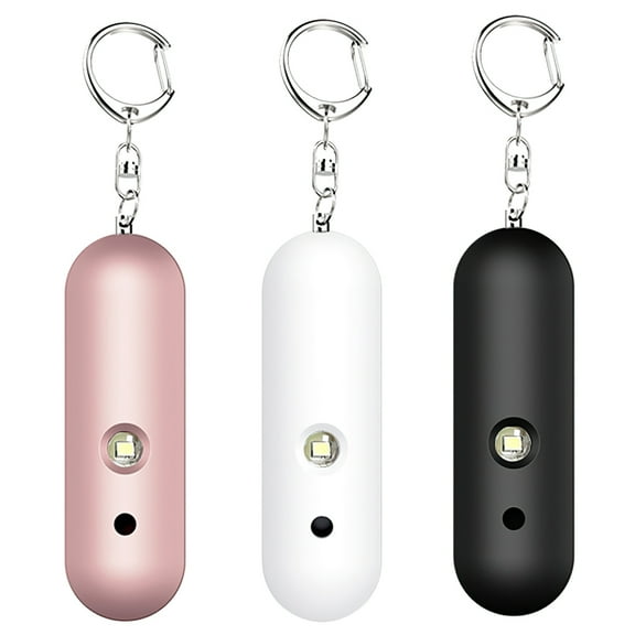 Cheers.US 1pc/2pcs Safe Sound Personal Alarm, Self Defense Security Alarm Keychain with LED Lights, Emergency Personal for Women, Girls, Children, Elderly