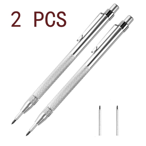 Cheers.US 2 PCS Scriber Magnetic Portable Aluminum Tungsten Carbide Scriber for Glass/Ceramics/Metal Sheet