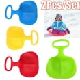 thumbnail image 1 of Cheers.US 2 Pieces Set Toys Winter Sports Snow Sled Board Anti-skid Design with Stable Base Handle Design for Children and Kid's, 1 of 7