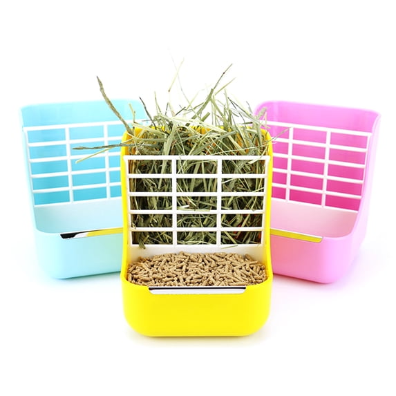 Cheers US 2 in 1 Food and Feeder Rack for Rabbit Guinea Pig and Other Small Animals