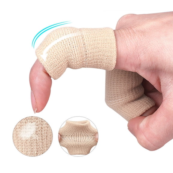 Cheers.US 20Pcs Finger Guard High Elasticity Protective Comfortable Thumb Protector Brace Sports Finger Sleeves Support for Basketball, Tennis,Baseball, Volleyball, Badminton, Boating