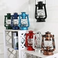 thumbnail image 1 of Cheers.US 25cm Retro Vintage Kerosene Lamp Portable Camping Tent Practical Light Hanging Lantern Decor, 1 of 7