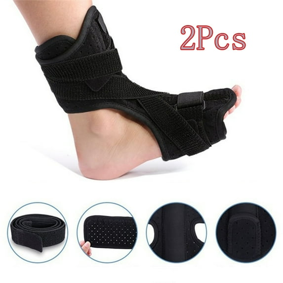 Cheers.US 2Pcs Ankle Brace Supports Breathable Ankle Stabilizer Adjustable Ankle Protector Wraps Sports Dance Foot Support Arch Supports for Sports Protection