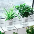 thumbnail image 1 of Cheers.US 2Pcs Double Tier Self Watering Plant Flower Pot Water Container Home Garden Decor, 1 of 7