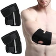 thumbnail image 1 of Cheers.US 2Pcs Elbow Brace, Reversible Neoprene Support Wrap for Joint, Arthritis Pain Relief, Tendonitis, Sports Injury Recovery, 1 of 10