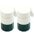 thumbnail image 1 of Cheers.US 2Pcs Pill Cutter,Pill Crusher Grinder Splitter,Portable Mini Pill Cutter for Small or Large Pills,Medicine Tablet Vitamin Organizer with Storage Container, 1 of 7