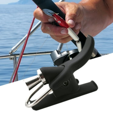 Surf Or Fishing Rod Trigger Aid Clamp Breakaway Cannons Casting Finger Protect Red