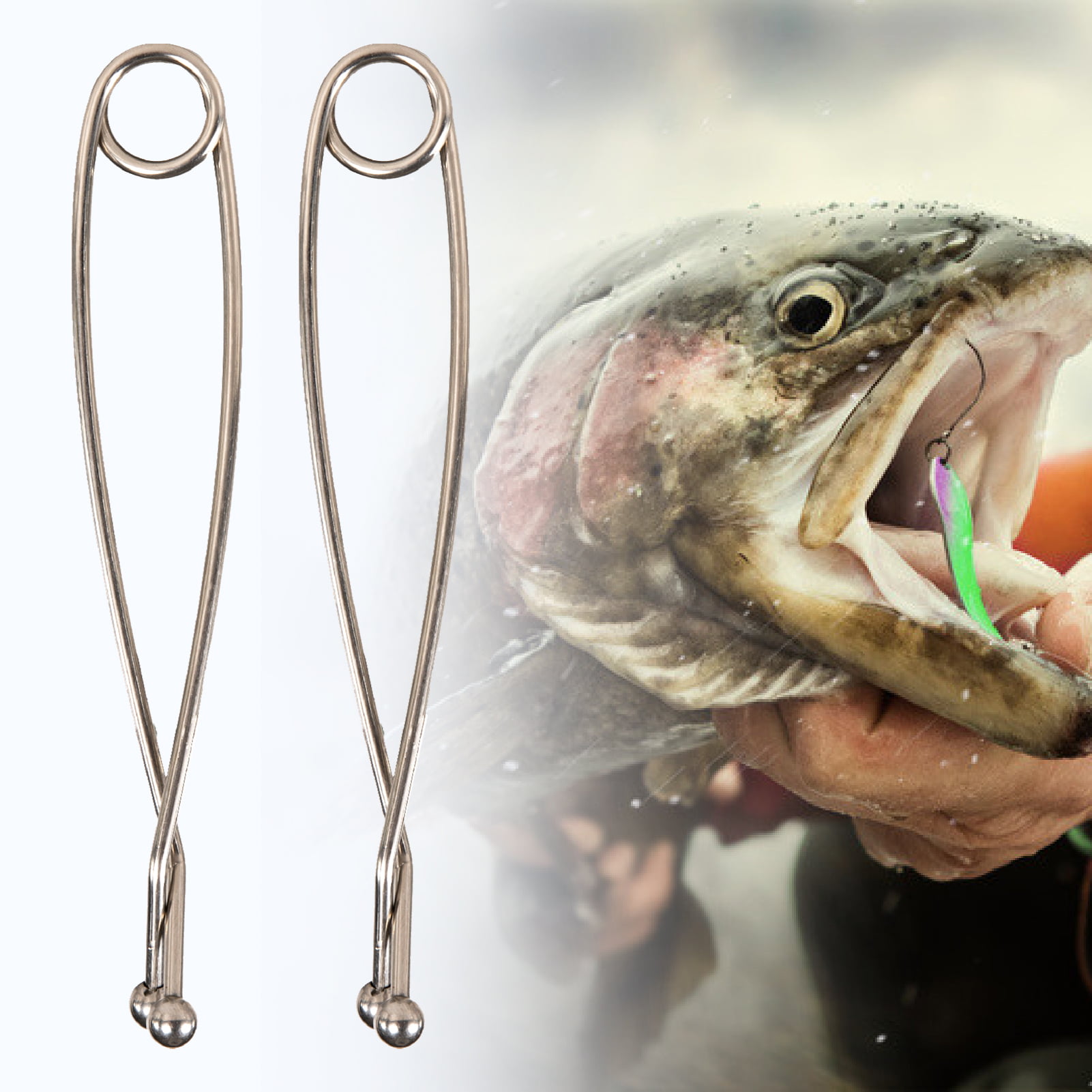 Aluminum Alloy Long Nose Fish Release Tool Fishing Hook Dehooker