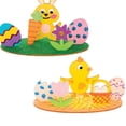 thumbnail image 1 of Cheers US 2Pcs/Set Large Easter Bunny Wood Unfinished Wooden Easter Bunny 3D Rabbit Wooden Stand Ornament Cutouts Craft for DIY Painting Table Decoration Easter Birthday Gift, 1 of 7