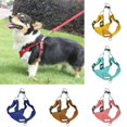 thumbnail image 1 of Cheers.US 2Pcs/Set Pet Chest Strap Reflective Strips Anti-escape Breathable Universal Pet Dogs Cats Training Harness Leash Kit for Walking Dog, Outdoor Activities, Traveling, 1 of 7