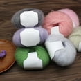 thumbnail image 1 of Cheers.US 2Pcs Soft Mohair Knitting Angora Wool Yarn for DIY Knitting, 1 of 4