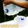 thumbnail image 1 of Cheers.US 3/5/8/10/15L Collapsible Water Container,Portable Water Canteen, Premium Portable Water Storage Jug Food Grade Water Carrier with Spigot,Collapsible Water Container for Outdoor&nbsp;, 1 of 7