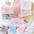 thumbnail image 1 of Cheers.US 3 Pcs Baby Washcloths - Soft Absorbent Bamboo Towel - Newborn Bath Face Towel - Natural Baby Wipes for Delicate Skin - Baby Registry as Shower for Newborns, Infants and Toddlers, 1 of 7