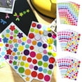 thumbnail image 1 of Cheers.US 3 Set/18 Pcs Round/Heart/Star Stickers, Round/Heart/Star Labels, Valentine's Day Love Decorative Sticker for Gift Packaging, Boxes, Crafting and Scrapbooking-5.91inx3.54inx0.12in, 1 of 7