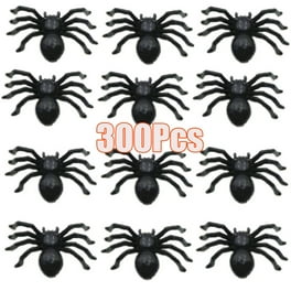 Realistic 3.5 inch Plastic Spiders for Halloween Decoration or Props Pack of 6 Walmart