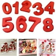 thumbnail image 1 of Cheers.US 3D Digital Baking Silicone Mold,Large Number Cake Mold Set 0-9 Numbers Cake Molds Silicone Baking Pans for Birthday and Wedding Anniversary 3D Baking Molds Numbers, 1 of 3
