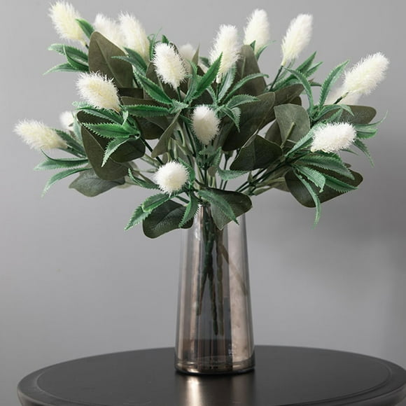 Cheers US 3Packs Bunny Tails Dried Flowers,Dried Lagurus Ovatus, Dried Pampas Grass Decor for Farmhouse Flower Arrangements Wedding Home