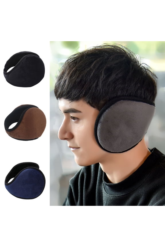 3Pcs Ear Muffs For Winter Men Women, Fleece Ear Warmers Winter Warm Earmuffs For Cold Winters Adjustable