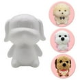 thumbnail image 1 of Cheers US 3Pcs Foam Dog Rabbit Modeling Craft Foam Polystyrene Foam for DIY Craft Modeling Foam Arranging Wedding Decorations, 1 of 6