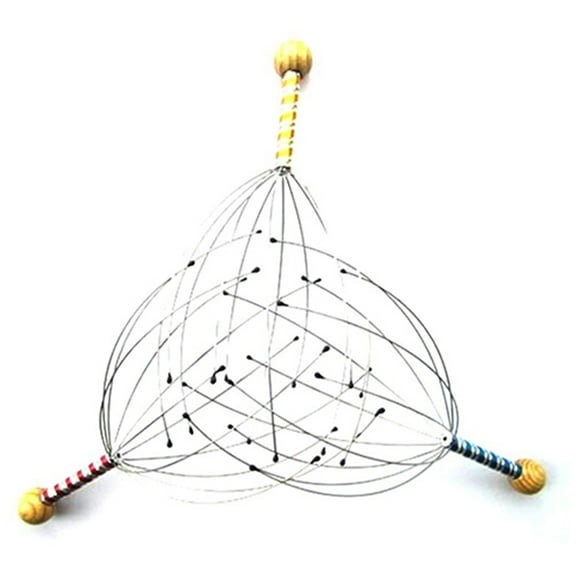 Cheers.US 3Pcs/Set Scalp Massagers, Handheld Head Massage Tingler, Scratcher for Deep Relaxation, Hair Stimulation and Stress Relief