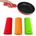 thumbnail image 1 of Cheers.US 3Pcs Silicone Hot Handle Holder Potholder Rubber Pot Handle Sleeve Heat Resistant for Cast Iron, Pans, Metal Frying Pans, Skillets, Griddles, 1 of 6