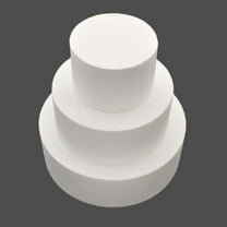 Cheers US 4/6/8inch Round Cake Foam Mould Practice Model Polystyrene Dummy