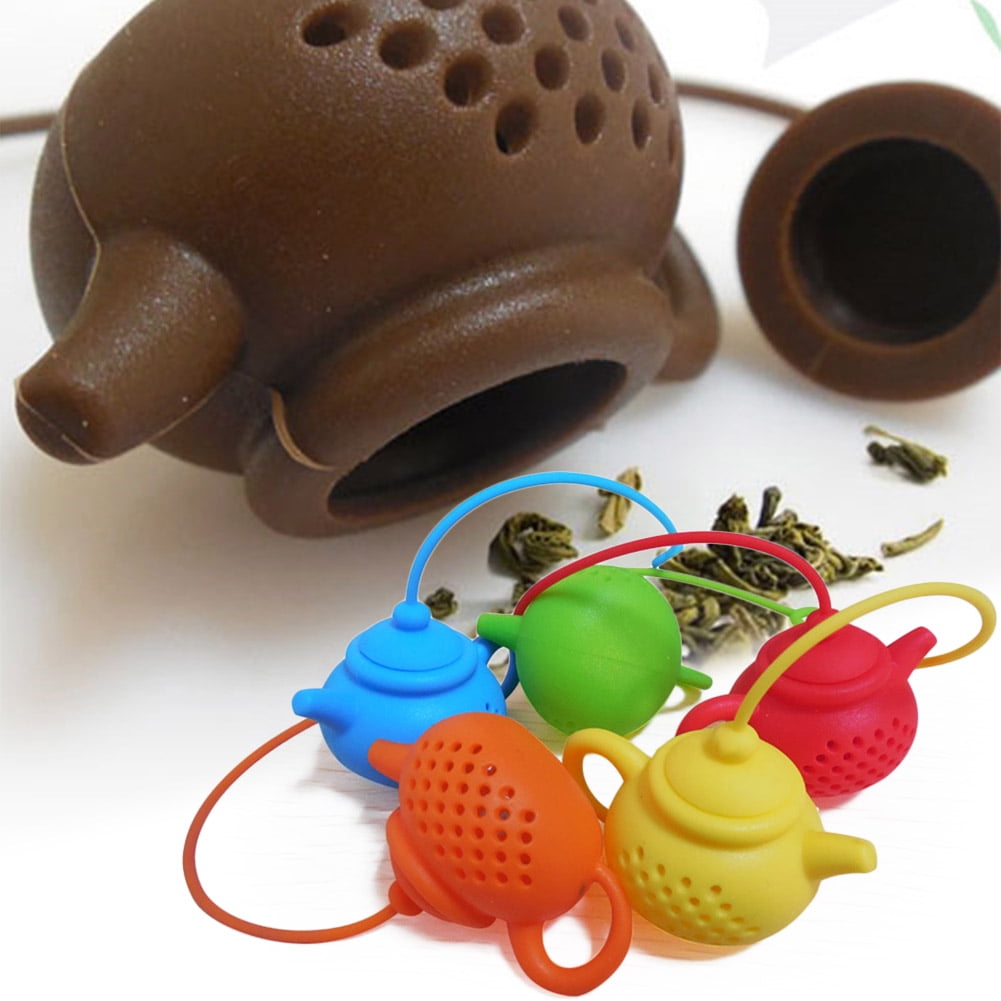 Cheers.US 4 Pcs Tea Infuser, Silicone Tea Cup Filter Perfect Tea ...