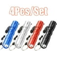 thumbnail image 1 of Cheers.US 4Pcs/Set LED Flashlight High Lumens Small and Extremely Bright Flash Light Outdoor Portable Super Bright Flashlight Torch Light Lamp, 1 of 7