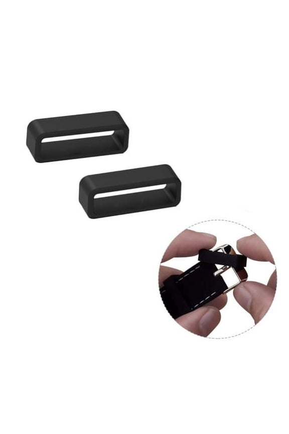 5 PCS 12-30mm Silicone Replacement Elastic Wrist Watch Strap Band Loop Ring Accessory Replacement, Elastic, Watch Accessories, Easy to Install