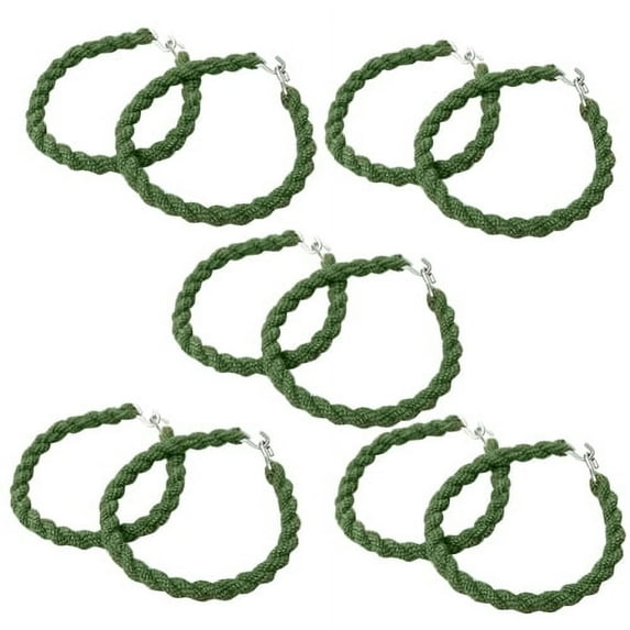 Cheers.US 5 Pairs Military Army Trouser Twists Leg Ties Twisters Bungee Elastic Cadet, Boot Bands/Blousing Straps Elastic Garters