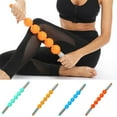 thumbnail image 1 of Cheers.US 5 Rotating Balls Restore Pressure Point Muscle Roller Massage Stick, 1 of 7