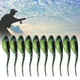 thumbnail image 1 of Cheers.US 50Pcs/Set 0.7g/5cm Topwater Lure Bass Trout Fishing Lures Kit Set Realistic Prop Double Color Needle Tail Soft Swimbait Floating Bait for Freshwater Saltwater, 1 of 7