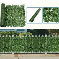 Cheers.US 50x100cm Artificial Ivy Privacy Fence Screen, Artificial Hedges Fence and Faux Ivy Vine Leaf Decoration for Outdoor Garden Decor