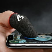 Cheers US 5Pairs Mobile Phone Gaming Finger Sleeves, Gamer Thumb Protector/Stabilizer/Compression Support Sleeve