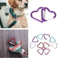 thumbnail image 1 of Cheers.US 5Pcs Heart Shape Keychain Clips Mini Small Carabiner Aluminum Durable Quick Release Auto Locking D-shape Spring Loaded Clip for for Home Rv Camping Fishing Hiking Traveling and Sports, 1 of 7