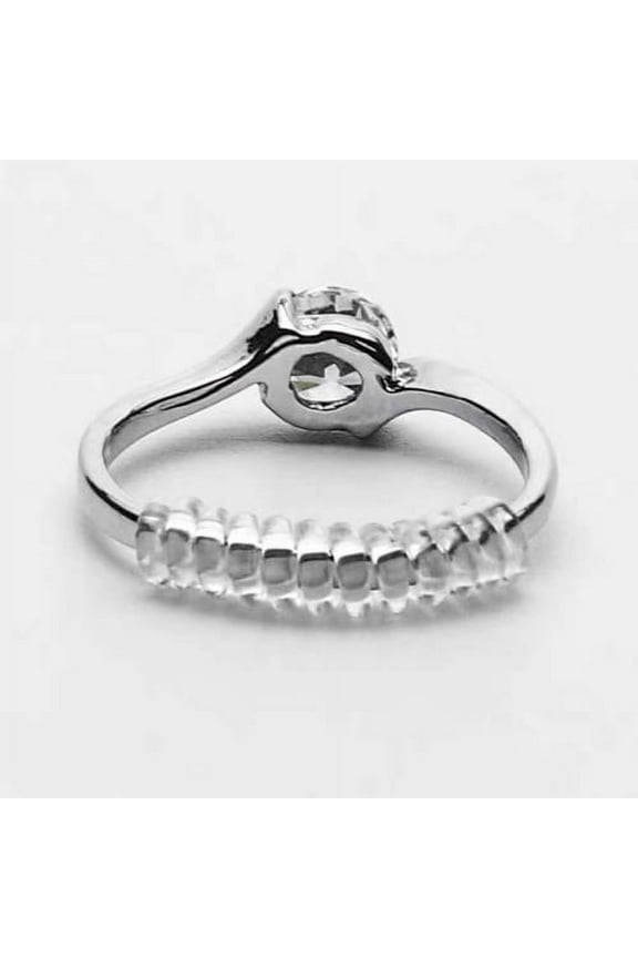 5Pcs/Set Ring Size Adjuster for Loose Rings Clear Invisible Ring Reducer Guards Hold Rin